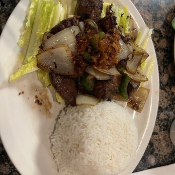 Pho Pasteur - 58a. Marinated Grilled Shrimp Rice Plate (Cơm Tôm Nướng) - Vietnamese Near Me - Arlington, Texas