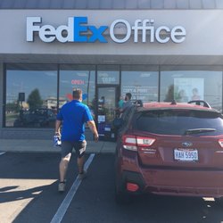 FedEx Office Print & Ship Center - The entrance.