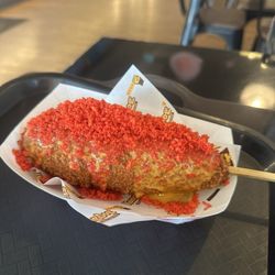 Kong Dog - Hot Cheetos mozzarella dog