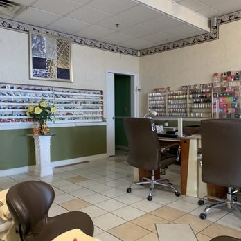 Elite Nails - More colors in the back but mostly gel or dip - Nail Salons Near Me - Indianapolis, Indiana