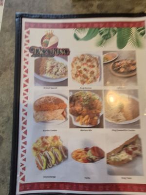 Menu photo 2 Taco King Greenacres, FL