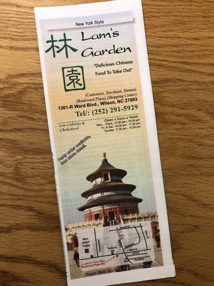 LAM’S GARDEN - Updated January 2026 - 1301 Ward Blvd, Wilson, North ...
