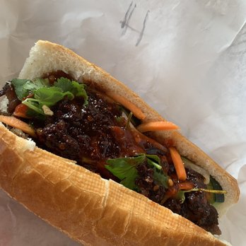 Huong Tra - Pork Sandwich extra saucey - Vietnamese Near Me - Richmond, California Huong Tra - Pork Sandwich extra saucey - Vietnamese Near Me - Richmond, California