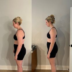 EB Fitness - before and after