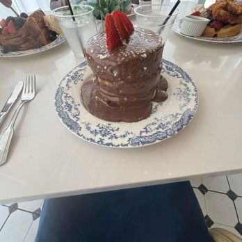 The Bloom Lounge - Nutella Pancakes - Breakfast & Brunch Near Me - Plano, Texas