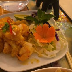 Tookta's Thai food - Spicy squid