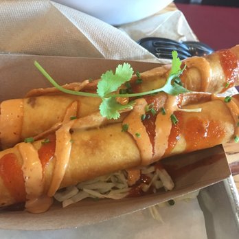 Slapfish - Lobster taquitos - def tasted the lobster in there and felt it had adequate meat inside. - Seafood Near Me - Lehi, Utah Slapfish - Lobster taquitos - def tasted the lobster in there and felt it had adequate meat inside. - Seafood Near Me - Lehi, Utah