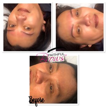 Faithful Brows - Ombré brows - Eyebrow Services Near Me - Vacaville, California