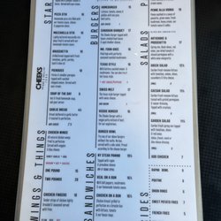 Cheeks Homemade Burgers & Good Eats - Menu