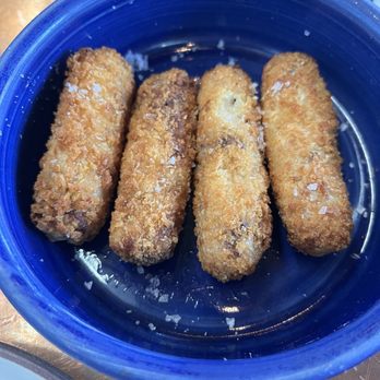 Valentina - Ham and cheese Croquettes - Seafood Near Me - Encinitas, California Valentina - Ham and cheese Croquettes - Seafood Near Me - Encinitas, California