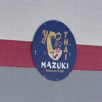 Thai Mazuki Restaurant - The sign over the door outside the restaurant - Thai Near Me - Lawton, Oklahoma Thai Mazuki Restaurant - The sign over the door outside the restaurant - Thai Near Me - Lawton, Oklahoma