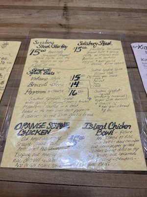 Menu photo 3 Pineapples Scottsbluff, NE