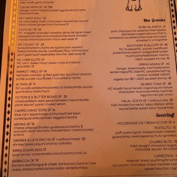 Little Bull - Menu (food) - June 2026 - Bars Near Me - Durham, North Carolina Little Bull - Menu (food) - June 2026 - Bars Near Me - Durham, North Carolina