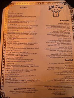 Menu photo 4 Little Bull Durham, NC Menu photo 4 Little Bull Durham, NC
