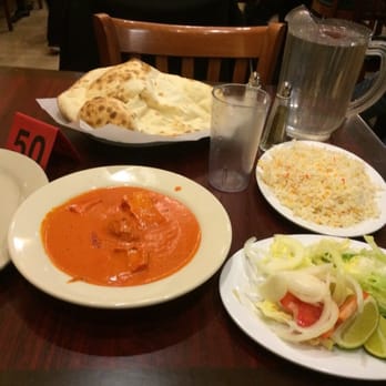 Chutney - Chicken tikka masala, rice, naan and salad. - Indian Near Me - San Francisco, California Chutney - Chicken tikka masala, rice, naan and salad. - Indian Near Me - San Francisco, California