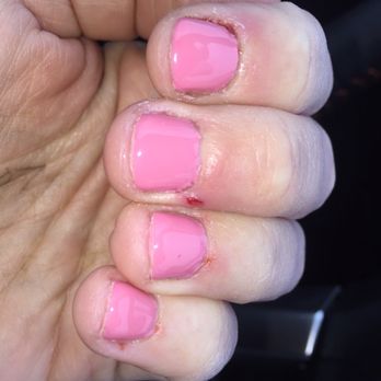 Pro Nails - Left hand - Nail Salons Near Me - Meadville, Pennsylvania