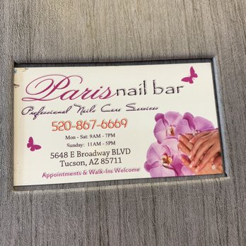 Paris Nail Bar - Cover of book - Nail Salons Near Me - Tucson, Arizona
