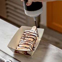 Morelia Ice Cream Paletas - Rice Village - S'mores with Chocolate Drizzle