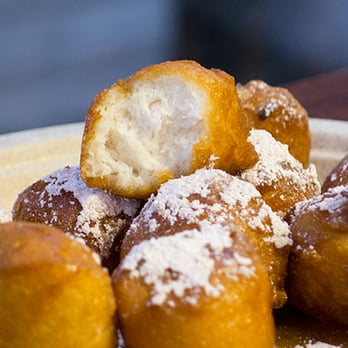 Yiassoo - Loukoumathes (Greek donuts), in honey/lemon sauce. - Greek Near Me - Cupertino, California Yiassoo - Loukoumathes (Greek donuts), in honey/lemon sauce. - Greek Near Me - Cupertino, California