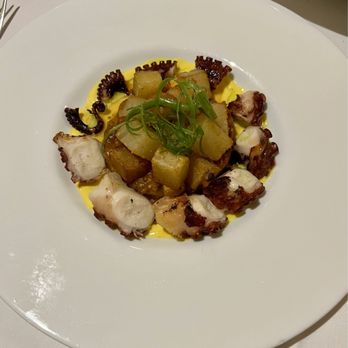 Hap's Original Steaks & Seafood - Special appetizer of the night . Grilled octopus - Seafood Near Me - Pleasanton, California