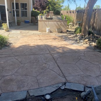 BEAS Concrete - "Pond" after the project - Masonry/Concrete Near Me