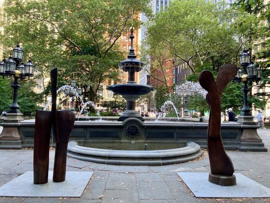 City Hall Park by null