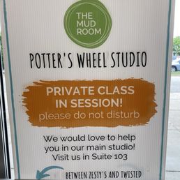 Had so much fun coming to The Mud Room. Had so much fun coming to The Mud Room.