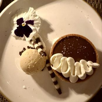Hot Tin Roof - Dark chocolate caramel tart - Seafood Near Me - Key West, Florida Hot Tin Roof - Dark chocolate caramel tart - Seafood Near Me - Key West, Florida