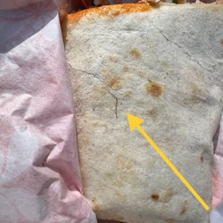 Tropical Smoothie Cafe - Hair on sandwich!