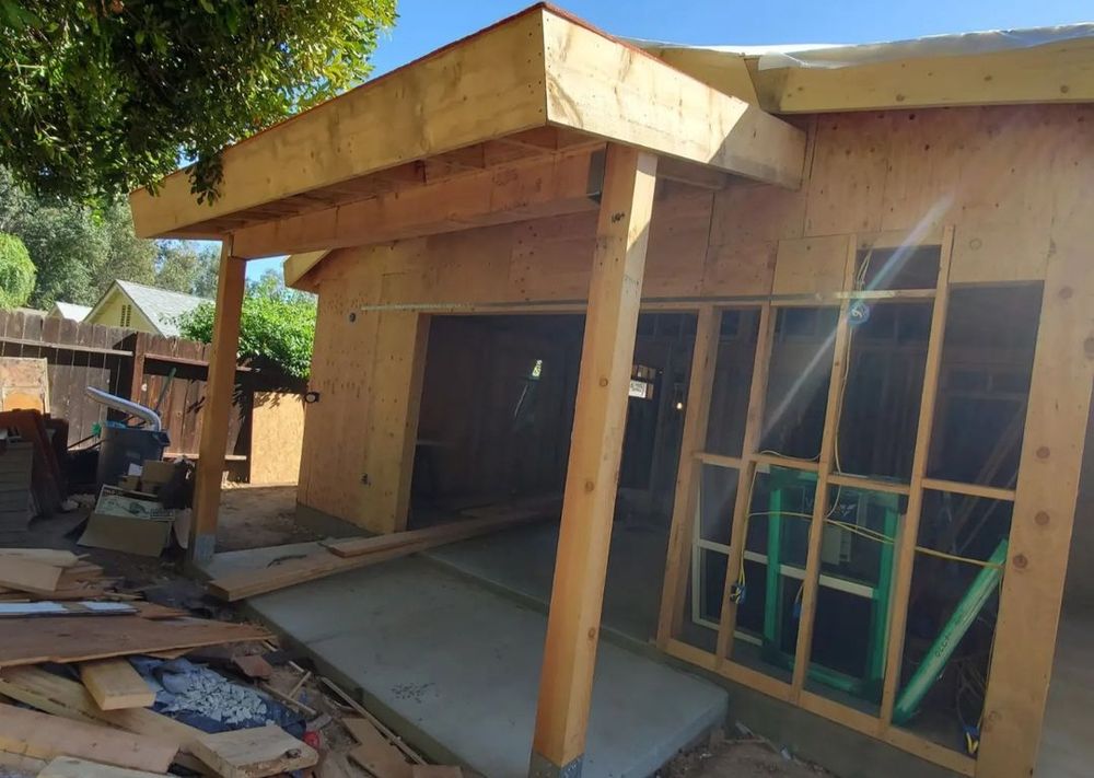 Slide of In Him Construction