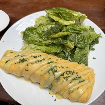 Republique - MAINE LOBSTER AND DUNGENESS CRAB OMELETTE - French Near Me - Los Angeles, California
