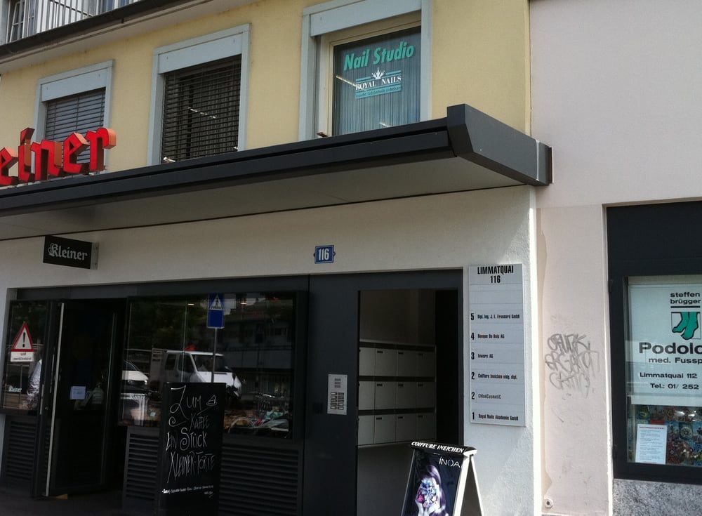 ROYAL NAILS Limmatquai 116, Zürich, Switzerland Nail Salons Phone