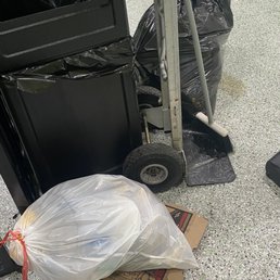Garbage piling up right next to party rooms. Staff kept walking by with no cares in the world. Garbage piling up right next to party rooms. Staff kept walking by with no cares in the world.
