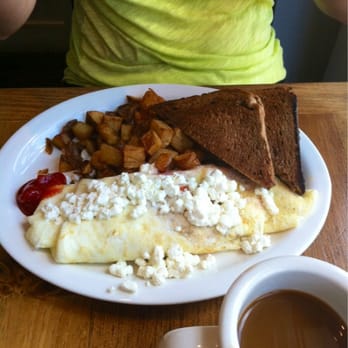 Toast - Salmon and goat cheese omelet... - Breakfast & Brunch Near Me - Asbury Park, New Jersey