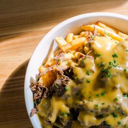 Parker's Garage & Oyster Saloon - Short rib disco fries