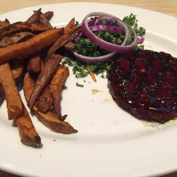 Doc B's Restaurant + Bar - The ever skimpy veganized veggie burger. - New American Near Me - Chicago, Illinois Doc B's Restaurant + Bar - The ever skimpy veganized veggie burger. - New American Near Me - Chicago, Illinois