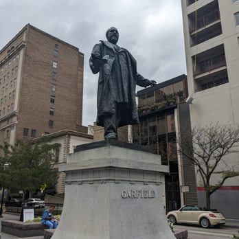 President James A. Garfield Statue - President James A. Garfield Statue, Cincinnati - Public Art Near Me - Cincinnati, Ohio President James A. Garfield Statue - President James A. Garfield Statue, Cincinnati - Public Art Near Me - Cincinnati, Ohio
