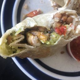 Burrito de Camarones (shrimp) at $13.99