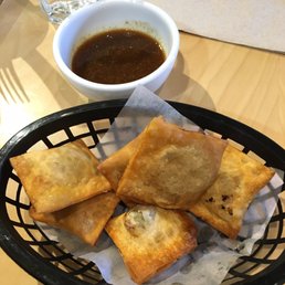 Fried Chicken Raviolis