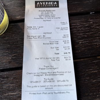 Avenida Restaurant - Filipino Near Me - San Mateo, California