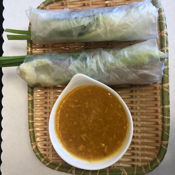 Bun Bo Way - 2 for $6, is basically a summer rolls known at other restaurants, is nothing special. They need to wet the rice paper more. It tastes dry - Vietnamese Near Me - Westminster, California Bun Bo Way - 2 for $6, is basically a summer rolls known at other restaurants, is nothing special. They need to wet the rice paper more. It tastes dry - Vietnamese Near Me - Westminster, California