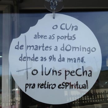 A Casa Do Cura - O Cura abre las puertas de martes a domingo desde las 9 de la mañana. El lunes cierra para retiro espiritual. - Spanish Near Me - Culleredo, C