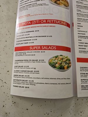 Menu photo 1 Thompson Pizza Company Thompson, CT Menu photo 1 Thompson Pizza Company Thompson, CT