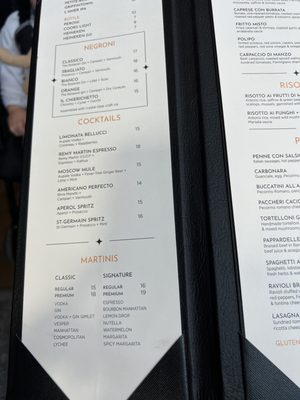 Menu photo 6 Bellucci Italia Montreal, QC Menu photo 6 Bellucci Italia Montreal, QC