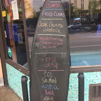Fishack - Specials of the day - Seafood Near Me - Vero Beach, Florida