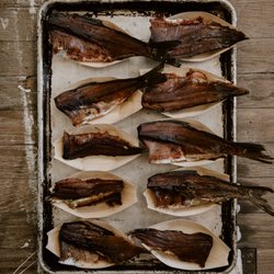 Smithereen Farm Store - Freshly smoked Alewifes at our annual Alewife Festival ( May 24 weekend(