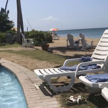 Villa Cofresi - Pool side chairs - Hotels Near Me - Rincon, Puerto Rico