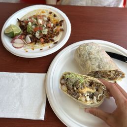 Carne Asada Breakfast Burrito