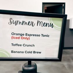 CrossWalk Church - Summer menu 2026