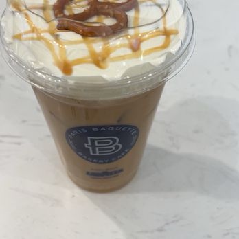 Paris Baguette - Salted caramel pretzel cold brew - Bakeries Near Me - Chicago, Illinois Paris Baguette - Salted caramel pretzel cold brew - Bakeries Near Me - Chicago, Illinois